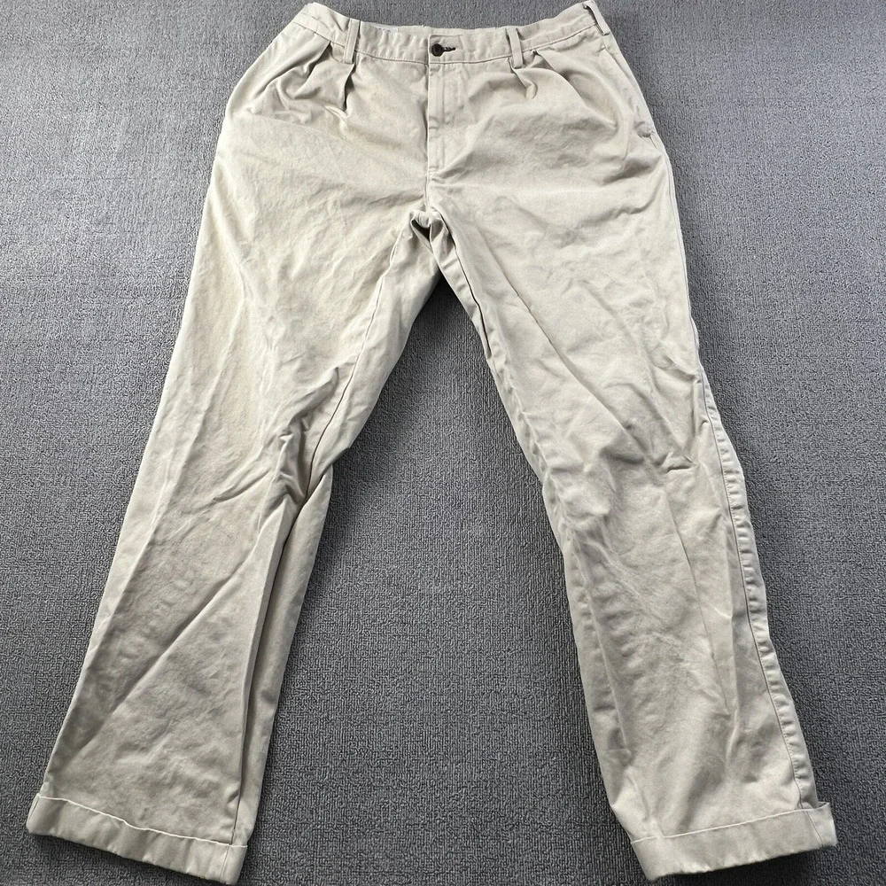 Orvis Pants Adult Size 36W 30L Tan Beige Outdoor Fishing Casual Men's